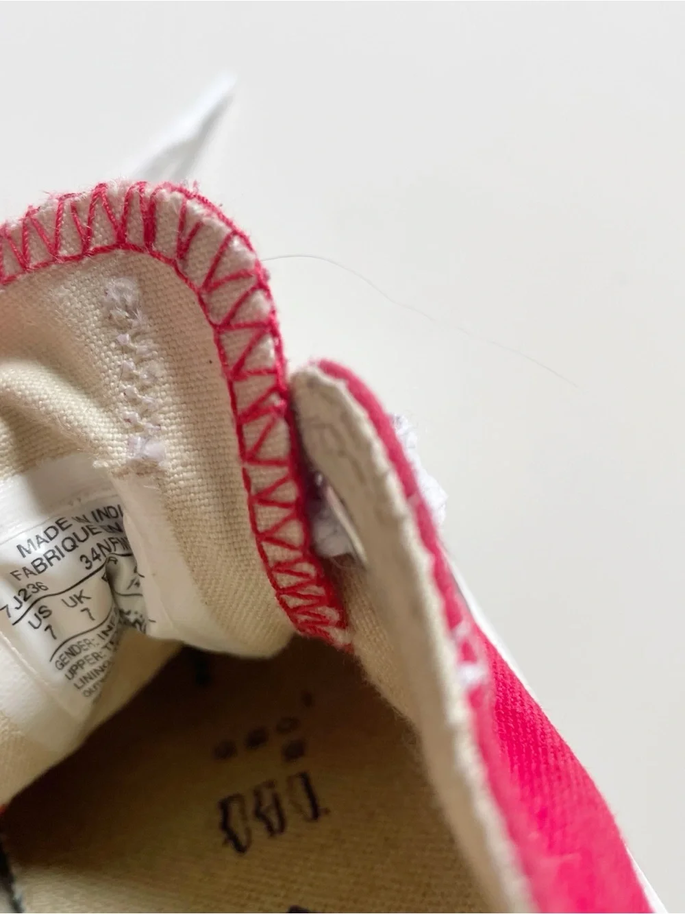 Converse Red Low Top Sneakers | Toddler Size 7